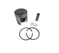BATIVFLUG Outil Compatible avec Pièces de Moteur Ensemble de Segments de Piston Alésage 64 mm Axe de Piston 16 mm Compatible avec Suzuki 2 Temps 185cc TS185 TS 185