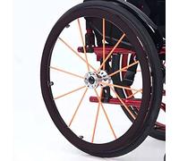 BAtlam Couvertures de Jante de poussée de Fauteuil Roulant de Silicone de 24 Pouces, Couverture antidérapante de poussée de Main résistante à l'usure, couvertures de Main Courante,H,24 inch