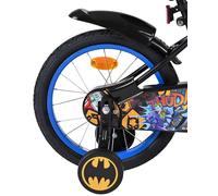Batman 16 Vélo Enfant Noir 4-6Jahre Vélo Roues D'Appui Frein à Rétropédalage