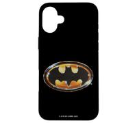 Batman (1989) Batman Shiny Logo Coque pour iPhone 16 Plus