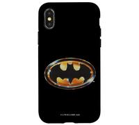Batman (1989) Batman Shiny Logo Coque pour iPhone X/XS