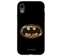 Batman (1989) Batman Shiny Logo Coque pour iPhone XR
