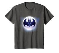 Batman 1989 Batwing Moon T-Shirt, Enfant, Asphalte, 12 Ans