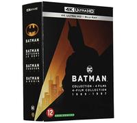 Batman – Blu-ray 4K Ultra HD – Coffret 4 films – Warner Bros.