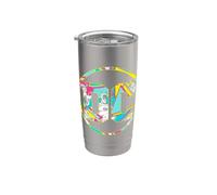 Batman 80's Bat Logo Gobelet isotherme en acier inoxydable double paroi