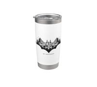 Batman 80th Anniversary Gotham Shield Gobelet isotherme en acier inoxydable double paroi