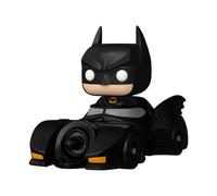 Batman 85e anniversaire POP Rides Deluxe Vinyle Batman Avec Batmobi 9 Cm Funko