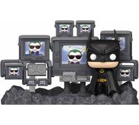 Batman 85th Anniversary POP Moments Deluxe Vinyl Figuren Batman in Batcave 9 cm