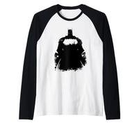 Batman Absolute Red Silhouette Manche Raglan