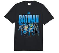 Batman Across The Years Line Up Comfort Colors Adult Heavyweight T-Shirt