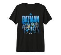 Batman Across The Years Line Up T-Shirt Haut de Gamme