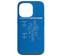 Batman Action Figure Anatomy Coque pour iPhone 13 Pro