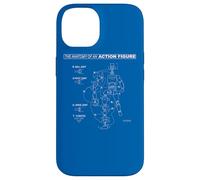 Batman Action Figure Anatomy Coque pour iPhone 14