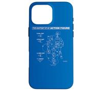Batman Action Figure Anatomy Coque pour iPhone 16 Pro Max