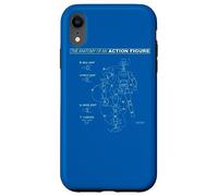 Batman Action Figure Anatomy Coque pour iPhone XR