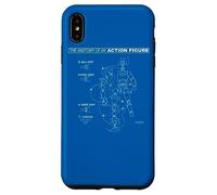 Batman Action Figure Anatomy Coque pour iPhone XS Max
