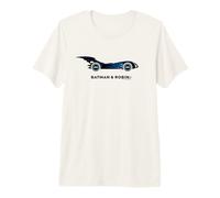 Batman and Robin (1997) The Batmobile Drawing T-Shirt Haut de Gamme