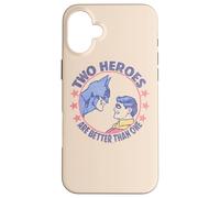 Batman and Robin Two Heroes Coque pour iPhone 16 Plus