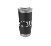 Batman: Animated Series Logo Gobelet isotherme en acier inoxydable double paroi