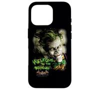 Batman: Arkham Asylum Joker Welcome to The Madhouse Coque pour iPhone 16 Pro