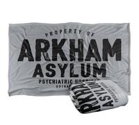 Batman Arkham Asylum Plaid Ultra Doux au Toucher Soyeux - 91 x 147 cm