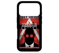 Batman: Arkham City Obey Order Poster Coque pour iPhone 17 Pro