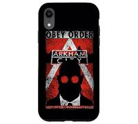 Batman: Arkham City Obey Order Poster Coque pour iPhone XR