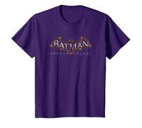 Batman: Arkham Knight Logo T-Shirt, Enfant, Violet, 2 Ans
