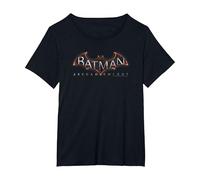 Batman: Arkham Knight Logo T-Shirt, Femme Grandes Tailles, Noir, 1X