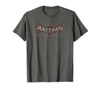 Batman: Arkham Knight Logo T-Shirt, Homme, Asphalte, L