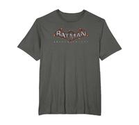 Batman: Arkham Knight Logo T-Shirt, Homme Grandes Tailles, Asphalte, 2X Tall