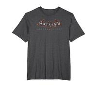 Batman: Arkham Knight Logo T-Shirt, Homme Grandes Tailles, Chiné Foncé, 2X Tall