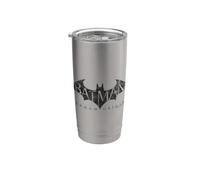 Batman: Arkham Origins Crackle Logo Gobelet isotherme en acier inoxydable double paroi