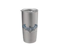 Batman: Arkham Origins Logo Gobelet isotherme en acier inoxydable double paroi