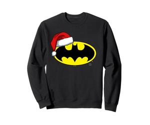 Batman Bat Symbol Christmas Santa Hat Sweatshirt