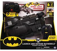 Batman - Batmobile RC Deluxe - DC Comics - Voiture Radiocommandée avec Figurine A Ejecter - 6055747 - Jeu Jouet Enfant