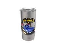 Batman Batwheels BAM and Logo Gobelet isotherme en acier inoxydable double paroi