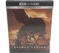 Batman Begins 4K Ultra HD +Blu-ray Steelbook Full Slip Mantalab Numéroté 1000 Ex G