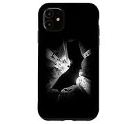Batman Begins Black & White Poster Coque pour iPhone 11