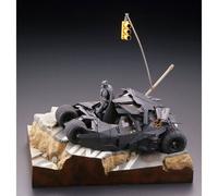 Batman Begins Legacy Of Revoltech Diorama Batmobile Tumbler In Gotham City 17 Cm