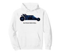 Batman Begins The Batmobile Drawing Sweat à Capuche