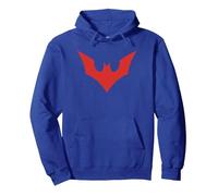 Batman Beyond Beyond Bat Logo Sweat à Capuche, Unisexe pour Adultes, Bleu Royal, XXL