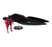 Batman Beyond DC Multiverse - Figurine avec véhicule Batman & The Batmobile (Gold Label) 53 cm G