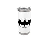 Batman Black Bat Logo Gobelet isotherme en acier inoxydable double paroi
