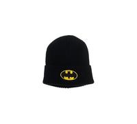 Batman Bonnet d'hiver pour enfant | Bonnet d'hiver pour enfants | Cadeaux pour garçons | Hiver | Bonnet | Cadeau | Gotham | Choses cool, Noir , 52