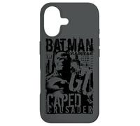 Batman Caped Crusader Stenciled Coque pour iPhone 17