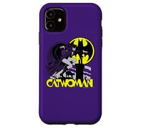 Batman Catwoman Rooftop Cat Coque pour iPhone 11