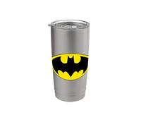 Batman Classic Bat Logo Gobelet isotherme en acier inoxydable double paroi