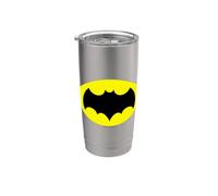 Batman Classic TV Series Chest Logo Gobelet isotherme en acier inoxydable double paroi