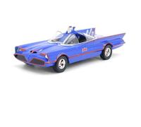 Jada Toys Batman 1966 Batmobile 1:32 - Classic TV Series - Voiture Miniature Die-Cast, Roue Libre, avec Portes Ouvertes